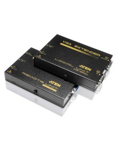ATEN VE150A moltiplicatore AV Trasmettitore e ricevitore AV Nero