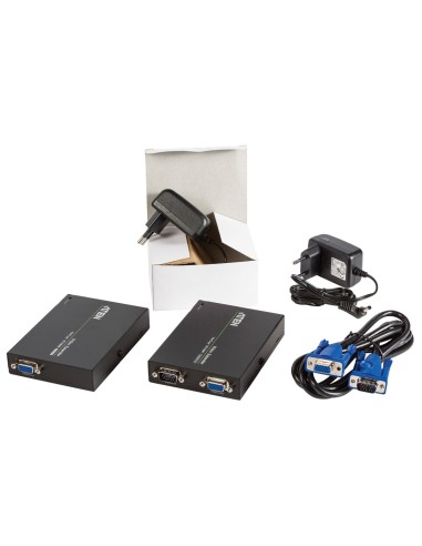 ATEN VE150A moltiplicatore AV Trasmettitore e ricevitore AV Nero