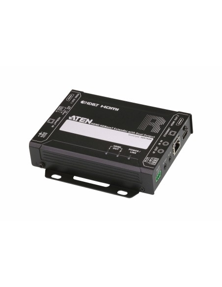 ATEN VE814A moltiplicatore AV Trasmettitore e ricevitore AV Nero