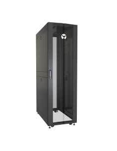 Vertiv VR Rack VR3100 rack 42U Rack indipendenti Nero, Trasparente