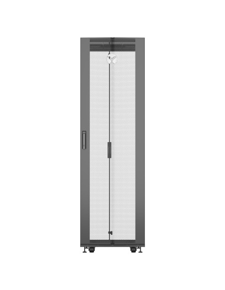 Vertiv VR Rack VR3100 rack 42U Rack indipendenti Nero, Trasparente