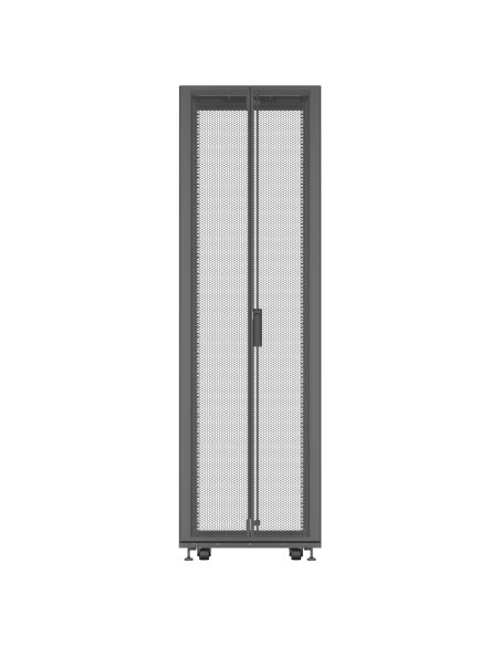Vertiv VR3107 rack 48U Rack indipendenti Nero, Trasparente
