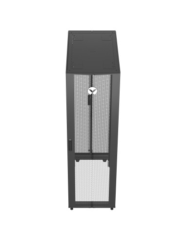 Vertiv VR3107 rack 48U Rack indipendenti Nero, Trasparente