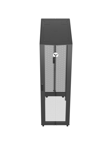 Vertiv VR3107 rack 48U Rack indipendenti Nero, Trasparente