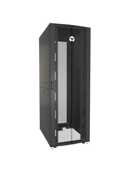 Vertiv VR3157 rack 48U Rack indipendenti Nero, Trasparente