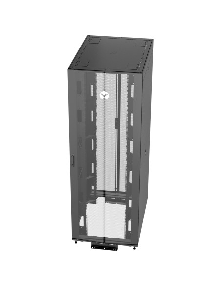 Vertiv VR3157 rack 48U Rack indipendenti Nero, Trasparente