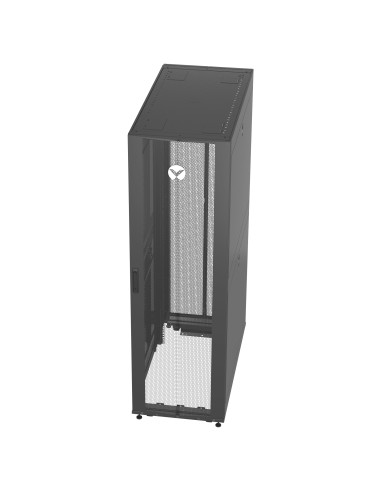 Vertiv VR3300 rack 42U Rack indipendenti Nero, Trasparente
