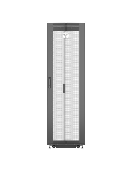 Vertiv VR3300 rack 42U Rack indipendenti Nero, Trasparente
