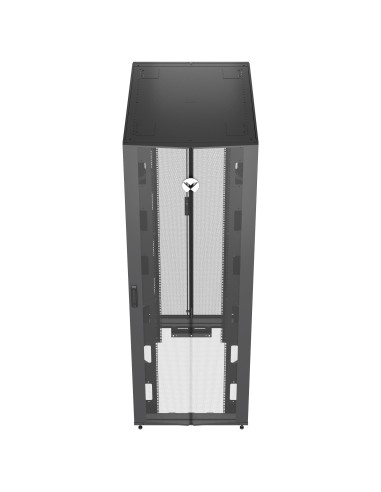 Vertiv VR3357 rack 48U Rack indipendenti Nero, Trasparente