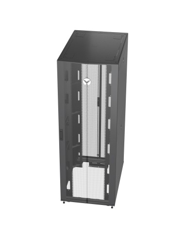 Vertiv VR3357 rack 48U Rack indipendenti Nero, Trasparente