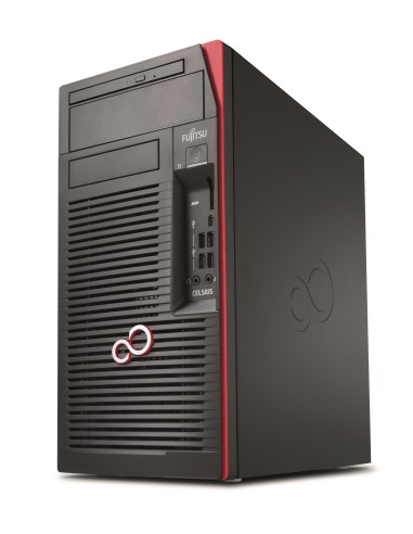 Fujitsu CELSIUS W570 DDR4-SDRAM E3-1230V6 Micro Tower Intel® Xeon® E3 v6 16 GB 256 GB SSD Windows 10 Pro Stazione di lavoro