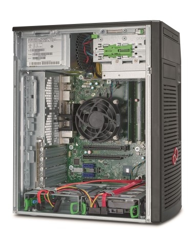 Fujitsu CELSIUS W570 DDR4-SDRAM E3-1230V6 Micro Tower Intel® Xeon® E3 v6 16 GB 256 GB SSD Windows 10 Pro Stazione di lavoro
