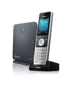 Yealink W60P telefono IP Nero, Argento TFT
