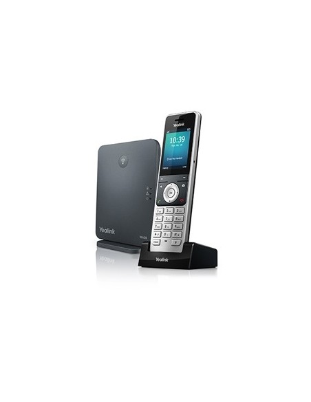 Yealink W60P telefono IP Nero, Argento TFT