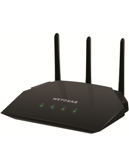 NETGEAR AC2000 router wireless Gigabit Ethernet Dual-band (2.4 GHz 5 GHz) 4G Nero
