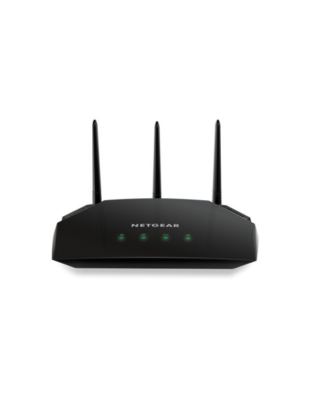 NETGEAR AC2000 router wireless Gigabit Ethernet Dual-band (2.4 GHz 5 GHz) 4G Nero