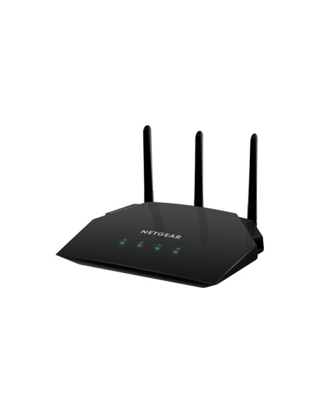 NETGEAR AC2000 router wireless Gigabit Ethernet Dual-band (2.4 GHz 5 GHz) 4G Nero