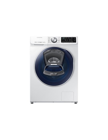 Samsung WD90N642OOW lavasciuga Libera installazione Caricamento frontale Blu, Bianco