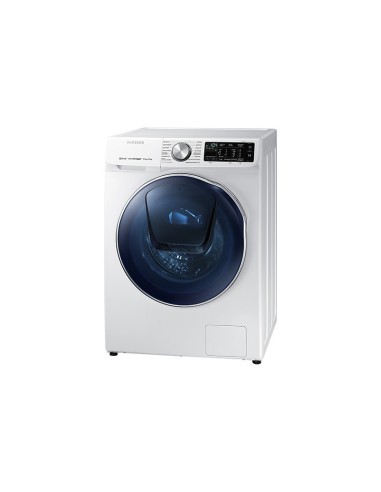 Samsung WD90N642OOW lavasciuga Libera installazione Caricamento frontale Blu, Bianco