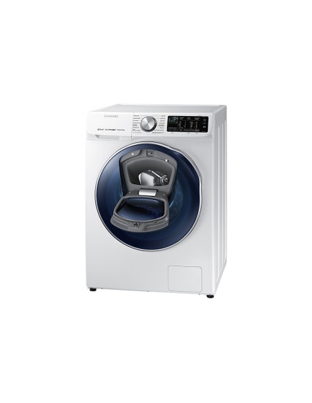 Samsung WD90N642OOW lavasciuga Libera installazione Caricamento frontale Blu, Bianco