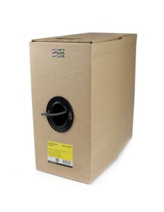 StarTech.com Rotolo in serie di cavi riser UTP solidi CMR Cat5e, 304,8 m, colore grigio