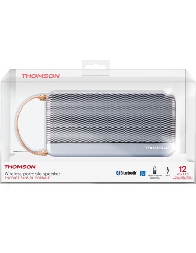 Thomson WS02GM altoparlante portatile Altoparlante portatile stereo Grigio 12 W
