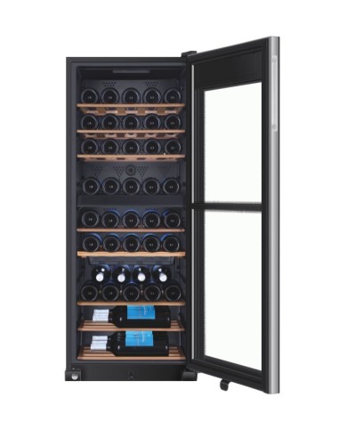Haier Wine cellar WS53GDA Cantinetta vino con compressore Libera installazione Nero 53 bottiglia bottiglie