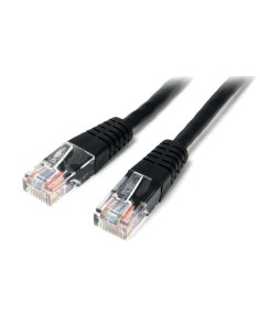 StarTech.com Cavo patch UTP Cat5e RJ45 modellato nero da 15 m Cat 5e - Cavo patch da 15 m
