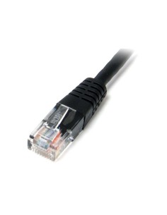StarTech.com Cavo patch UTP Cat5e RJ45 modellato nero da 15 m Cat 5e - Cavo patch da 15 m 2