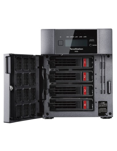 Buffalo TeraStation WS5420DN Server di archiviazione Desktop Collegamento ethernet LAN Nero C3338