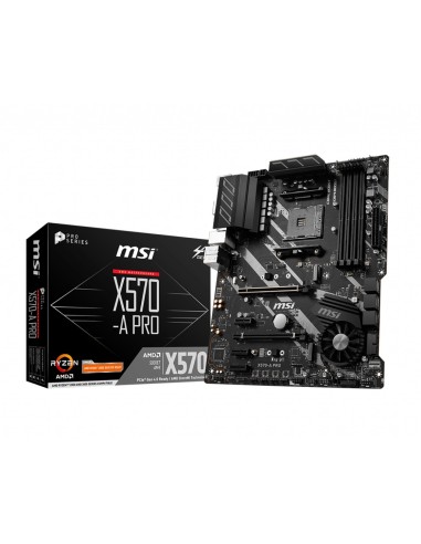 MSI X570-A PRO scheda madre AMD X570 Presa AM4 ATX