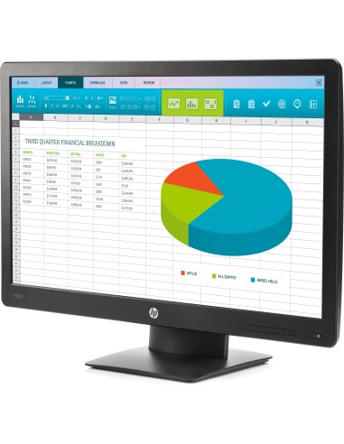 HP ProDisplay P203 50,8 cm (20") 1600 x 900 Pixel HD+ LED Nero