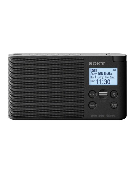 Sony XDR-S41D Portatile Digitale Nero