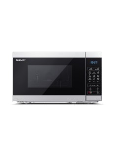 Sharp YC-MG02E-S forno a microonde Superficie piana Microonde combinato 20 L 800 W Nero, Acciaio