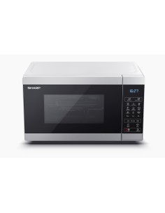 Sharp YC-MG02E-S forno a microonde Superficie piana Microonde combinato 20 L 800 W Nero, Acciaio 2