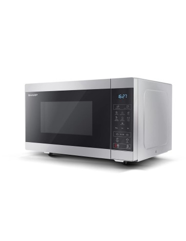Sharp YC-MS51E-S forno a microonde Superficie piana Solo microonde 25 L 900 W Nero, Acciaio