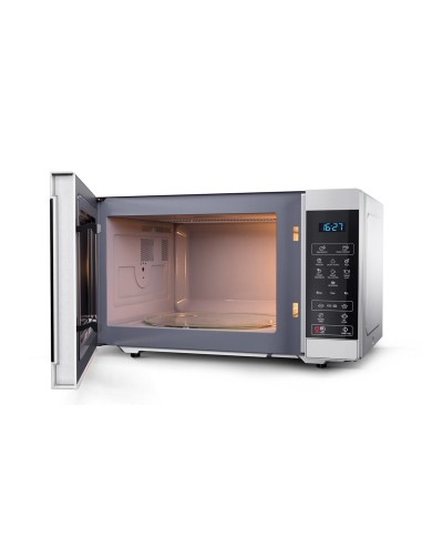 Sharp YC-MS51E-S forno a microonde Superficie piana Solo microonde 25 L 900 W Nero, Acciaio