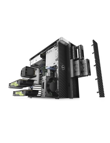 DELL Precision 5820 DDR4-SDRAM W-2123 Tower Intel® Xeon® 16 GB 512 GB SSD Windows 10 Pro Stazione di lavoro Nero