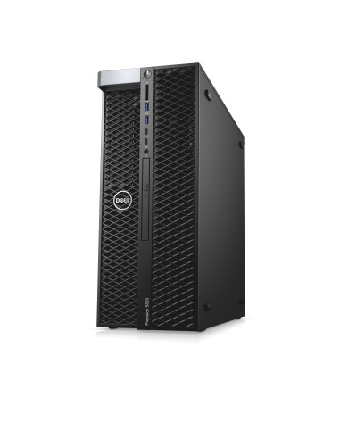 DELL Precision 5820 DDR4-SDRAM W-2123 Tower Intel® Xeon® 16 GB 512 GB SSD Windows 10 Pro Stazione di lavoro Nero