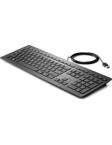 HP Z9N38AA tastiera USB QWERTY Nero HP Z9N38AA tastiera USB QWERTY Nero