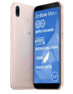 ASUS ZenFone Max ZB555KL-4G136EU 14 cm (5.5") Doppia SIM Android 8.0 4G Micro-USB 3 GB 32 GB 4000 mAh Oro