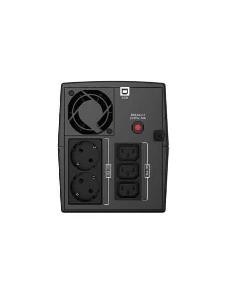 Conceptronic ZEUS03EM gruppo di continuità (UPS) A linea interattiva 1,2 kVA 720 W 5 presa(e) AC