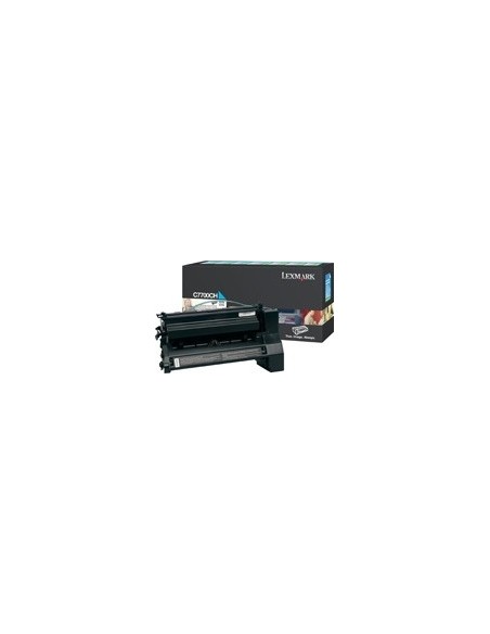 Lexmark Cyan High Yield Return Program Print Cartridge for C770 772 cartuccia toner Originale Ciano