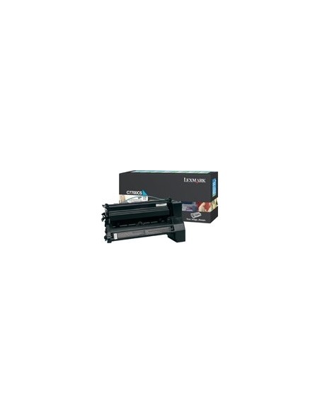 Lexmark Cyan Return Program Print Cartridge for C770 C772 cartuccia toner Originale Ciano