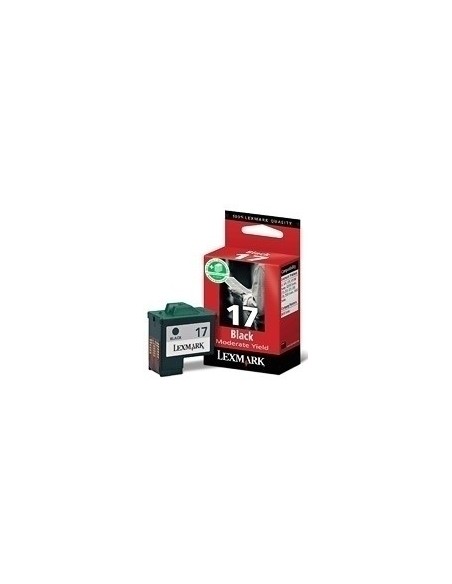 Lexmark No.17 Moderate Use Black Print Cartridge BLISTER cartuccia d'inchiostro 1 pz Originale Nero