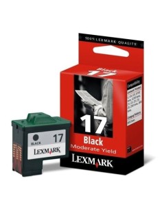 Lexmark Black Ink Cartridge No. 17 cartuccia d'inchiostro 1 Cartridge Originale Nero