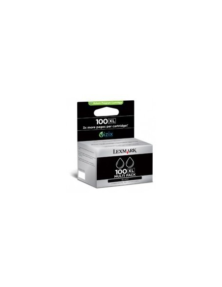 Lexmark 14N0848 cartuccia d'inchiostro 2 pz Originale Nero