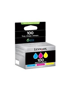 Lexmark 14N0849B cartuccia d'inchiostro 3 pz Originale Ciano, Magenta, Giallo