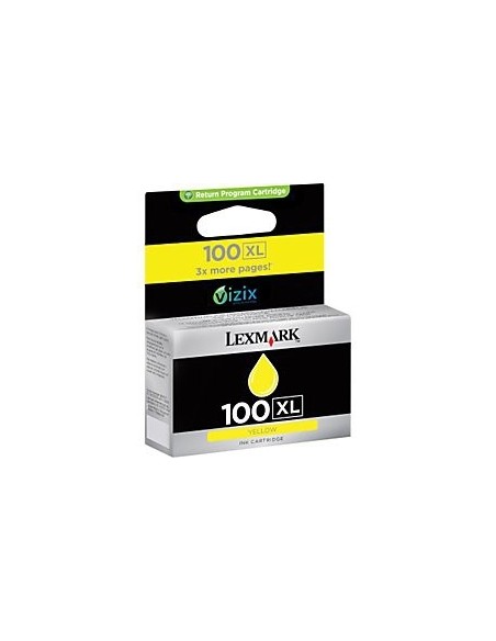 Lexmark 014N1071B cartuccia d'inchiostro 1 pz Originale Giallo