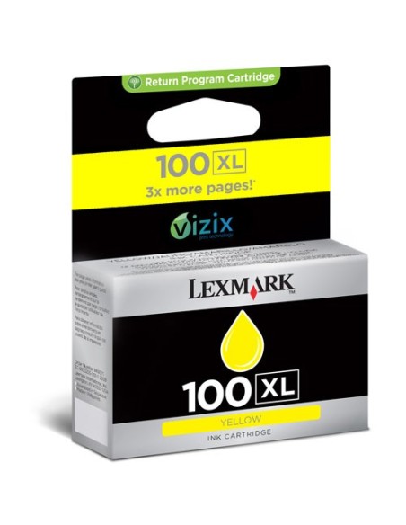 Lexmark 14N1071E cartuccia d'inchiostro 1 pz Originale Giallo